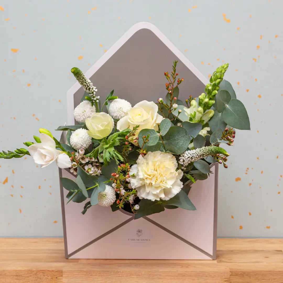Crystal White Envelope